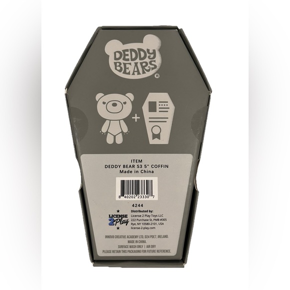 Deddy Bear “Skidmark” 5” plush NWT - Picture 2 of 2